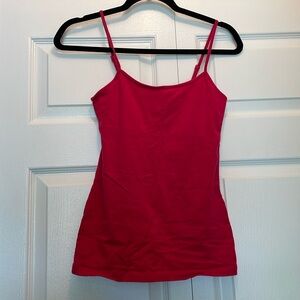 Sonoma Girl’s Cami Tank Top with inner liner, Red